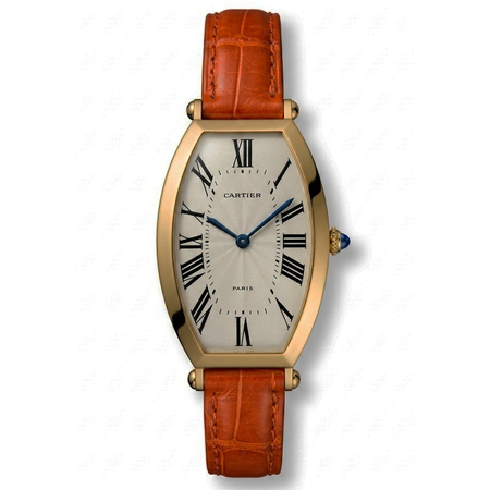 Cartier Tonneau  26.5x46.6mm WE400451 18K Rose Gold Women's Watch