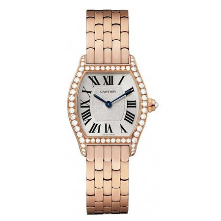 Cartier Tortue 24mmx30mm WA501010 18K Rose Gold Women's Watch