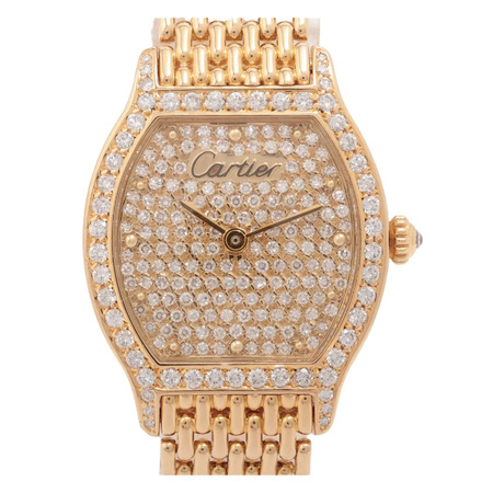 Cartier Tortue 31mmX24mm  82531577 18K Yellow Gold Women's Watch