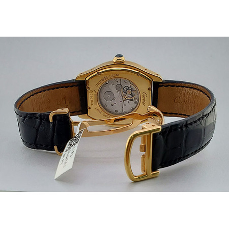 Cartier Tortue 34mm 2496E 18K Yellow Gold Unisex Watch