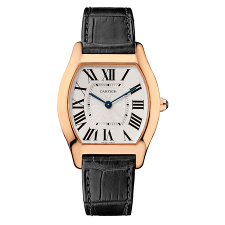 Cartier Tortue 36x45mm W1556362 18K Rose Gold Men's Watch