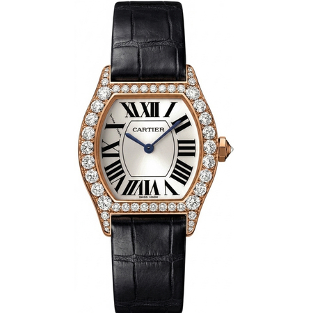 Cartier Tortue Medium 34x28mm WA507031 18K Rose Gold Women's Watch