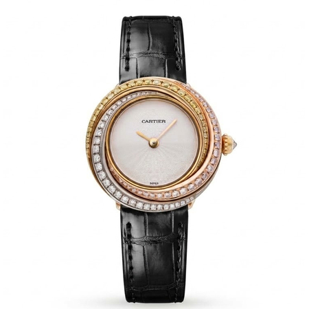 Cartier Trinity 26.5mm WG200246 18K Rose Gold Women's Watch