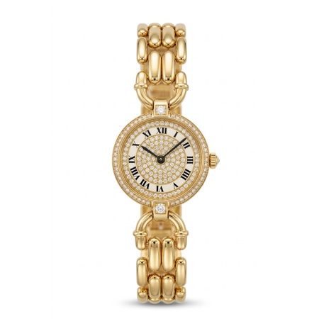 Cartier Vendome 24mm 890004 18K Yellow Gold Women's Watch