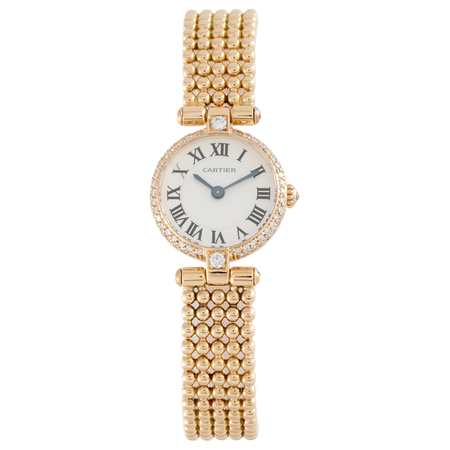 Cartier Vendôme Louis 19.5mm WD1004A8 18K Yellow Gold Women's Watch