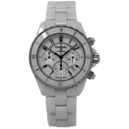 Chanel J12 Chronograph 41mm H1007 Ceramic Men's Watch