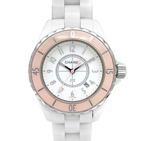 Chanel J12 Soft Rose 33mm H4467 Ceramic Women's Watch
