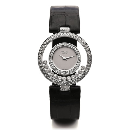 Chopard HAPPY DIAMONDS   18K White Gold Women's Watch