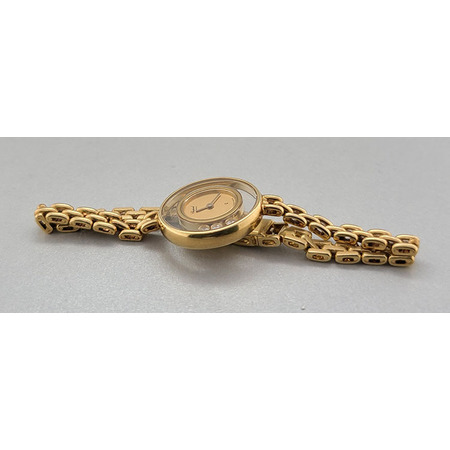 Chopard Happy Diamonds 20mm 230738 18K Yellow Gold Women's Watch