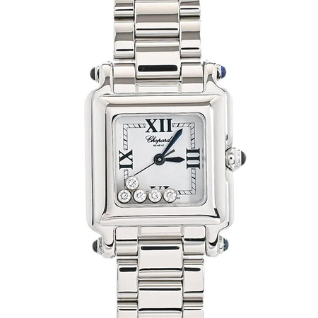 Chopard Happy Sport Square  27/8893-23 Stainless Steel Women's Watch