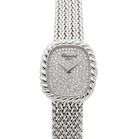 Chopard Ladies 21x24mm 5092 1 18K White Gold Women's Watch