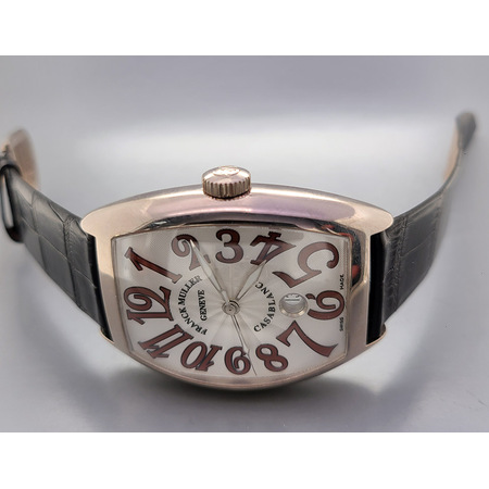 Franck Muller Casablanca 39.6mmx55.4mm 8880 C DT 18K White Gold Men's Watch