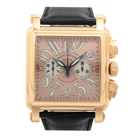 Franck Muller Conquistador Cortez Chronograph 41mm 10000CC 18K Yellow Gold Men's Watch