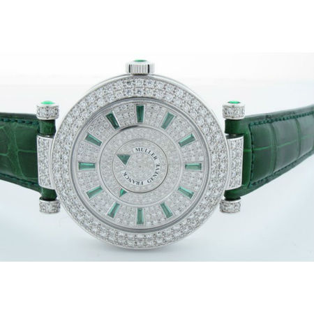 Franck Muller Double Mystery 42mm DM 42 D 2R CD 18K White Gold