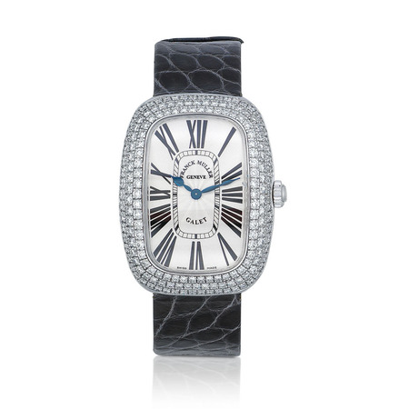 Franck Muller Galet 34mm  3002 M QZ V D3 18K White Gold Women's Watch