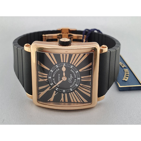 Franck Muller Master Square 34mm 6002 M QZ REL R PLY 18K Rose Gold