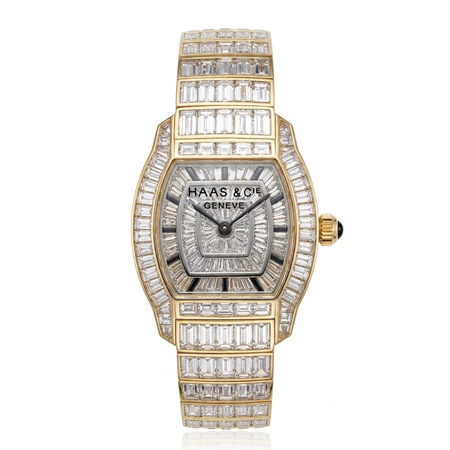 Haas & C Haas 30x37mm  18K Yellow Gold Unisex Watch
