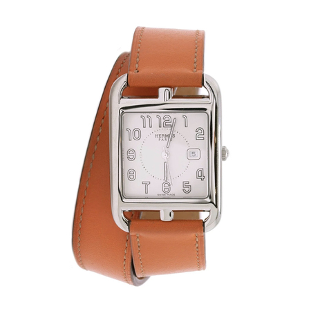 Hermes Cape Cod 29X42mm CC1.710 Stainless Steel Unisex Watch