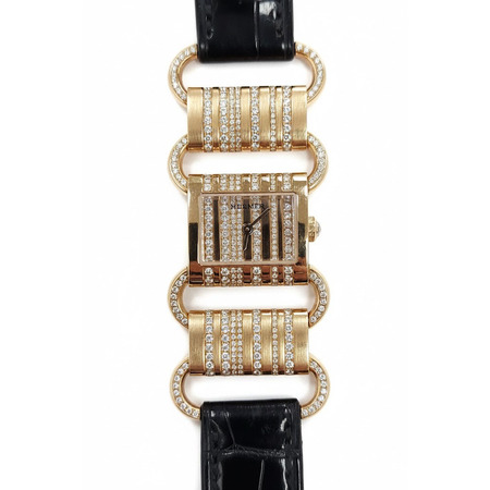 Hermes M 17x15mm L1.275 18K Rose Gold Women's Watch