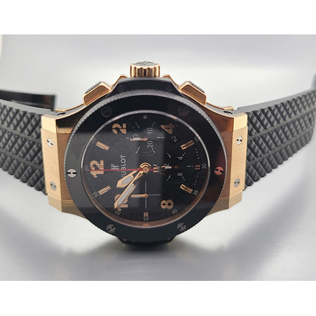 Hublot Big Bang 18K Rose Gold Ceramic Black Dial Automatic Watch  301.PB.131.RX 