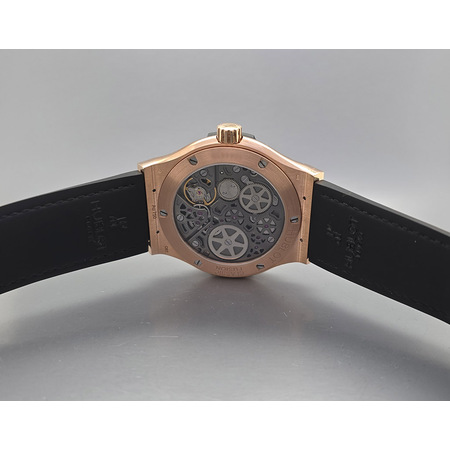 Hublot Fusion 45mm 516.OX.1480.LR 18K Rose Gold Men's Watch