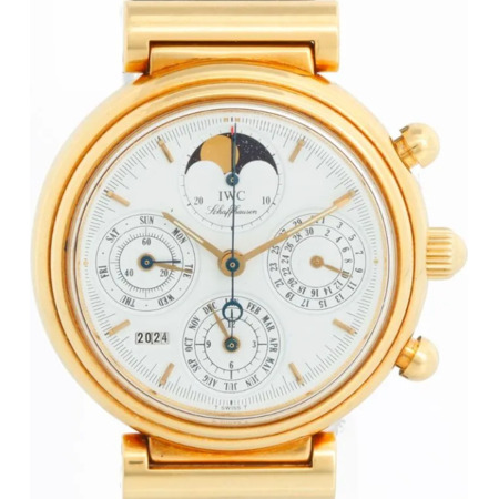 IWC Da Vinci Perpetual calender 39mm IW3750 18K Yellow Gold Men's Watch IWC Da Vinci Perpetual calender 39mm IW3750 18K Yellow Gold Men's Watch
