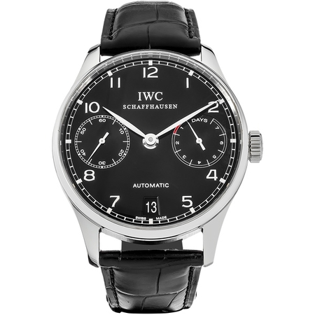 IWC Seven Days IW500703 42mm Stainless Steel Men s Watch Swiss