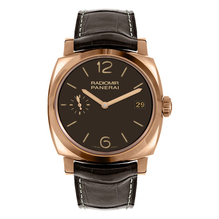 Panerai 3 Days Oro Rosso 47mm PAM00515 18K Rose Gold Men's Watch