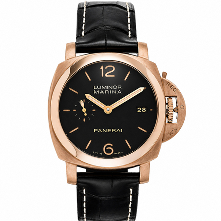 Panerai Luminor 1950 3 Days Automatic Oro Rosso 42mm Pam00393 18K Rose Gold Men's Watch