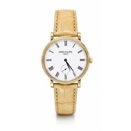 Patek Philippe Calatrava 33mm 7119J-012 18K Yellow Gold Men's Watch