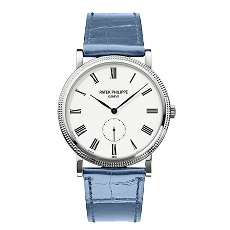 Patek Philippe Calatrava 36mm 5119G-001 18K White Gold Men's Watch