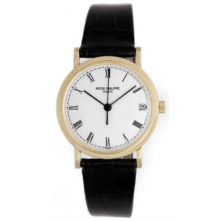 Patek Philippe Calatrava 33mm 3802/200R 18K Rose Gold Men's Watch