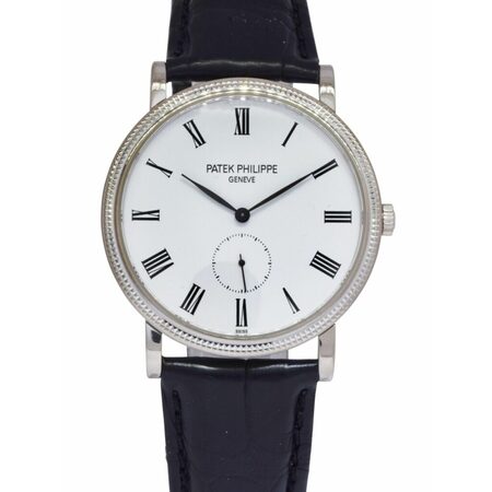 Patek Philippe Calatrava 36mm 5116G 18K White Gold Men's Watch