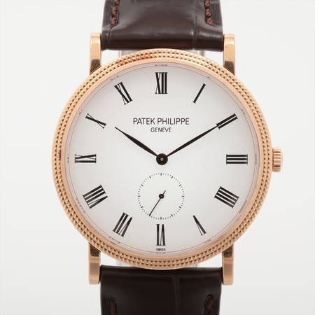 Patek Philippe Calatrava 36mm 5119R-001 18K Rose Gold Men's Watch