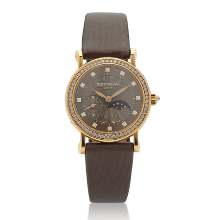 Patek Philippe Calatrava Moonphase 29mm 4858J 18K Rose Gold Women's Watch