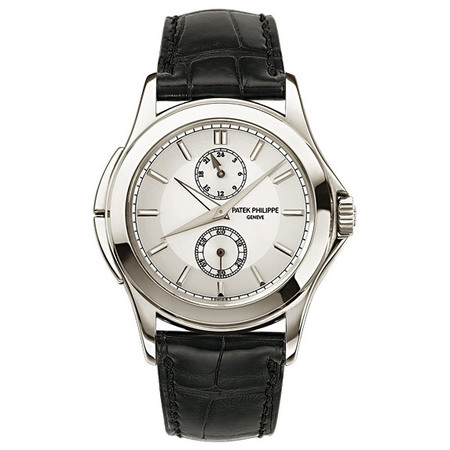 Patek Philippe Calatrava Travel Time 37mm 5134P Platinum Men's Watch