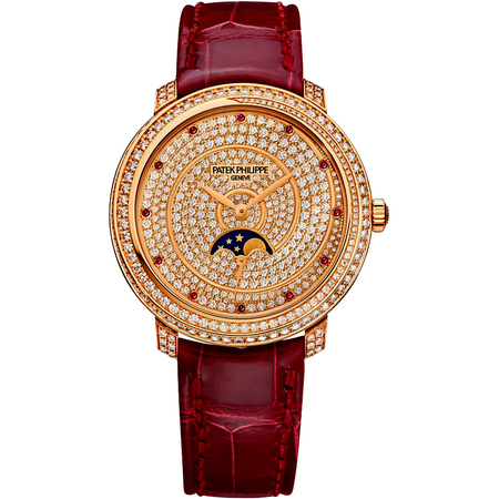Patek Philippe Complications 33.3mm 4968/400R-001 18K Rose Gold Women's Watch