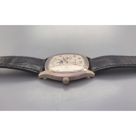 Patek Philippe Complications Perpetual Calendar 44.6mmx37.0mm 5940G-001 18K White Gold Men's Watch