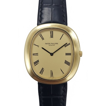 Patek Philippe Ellipse 33x36mm 3589 18K Yellow Gold Men's Watch