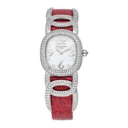 Patek Philippe Golden Ellipse 25.5X23mm 4831G 18K White Gold Women's Watch