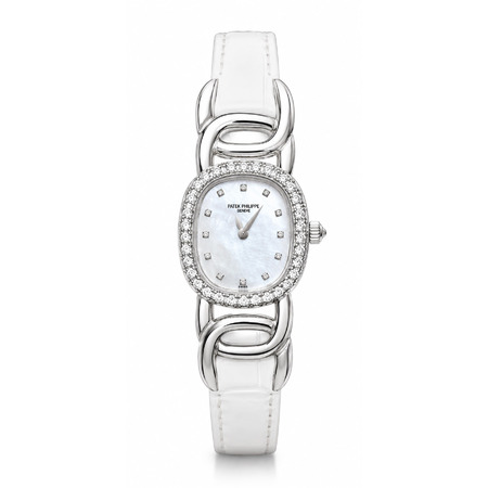 Patek Philippe Golden Ellipse 25.5X23mm 4831G 18K White Gold Women's Watch