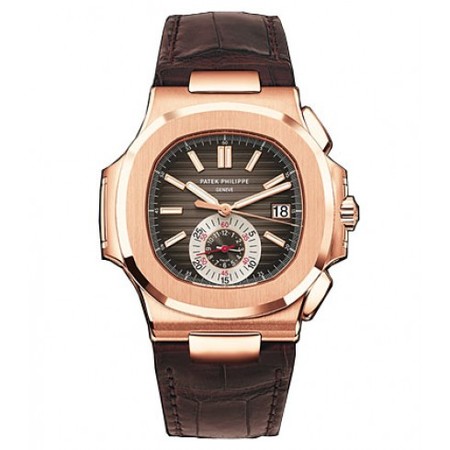 Patek Philippe Nautilus  5980R-001 18K Rose Gold Men's Watch