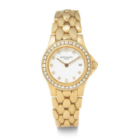 Patek Philippe Neptune 26.5mm 4881/10J-001 18K Yellow Gold Women's Watch