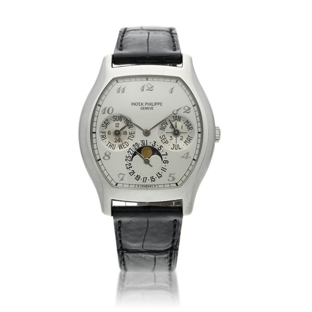Patek Philippe Perpetual Calendar 35.5x42mm 5040P Platinum Men's Watch