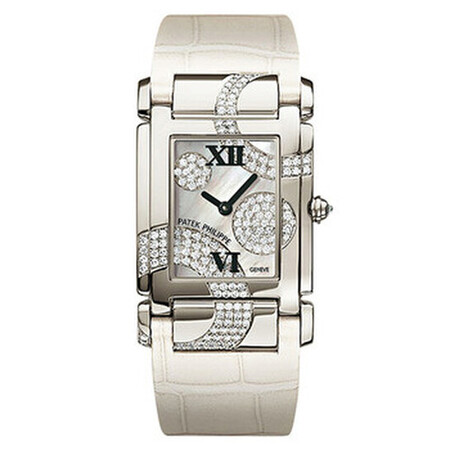 Patek Philippe Twenty - 4 25mmx30mm 4914G-001 18K White Gold Women's Watch
