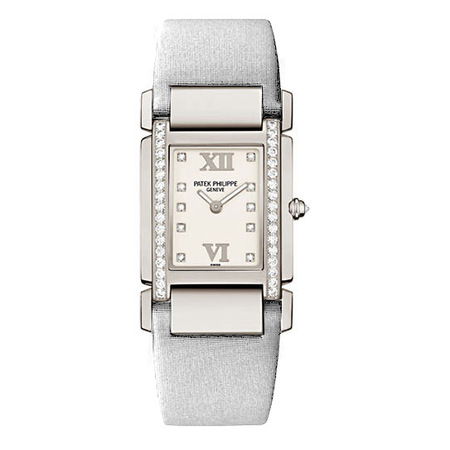 Patek Philippe Twenty-4 25mmx30mm 4920G-010 18K White Gold Women's Watch