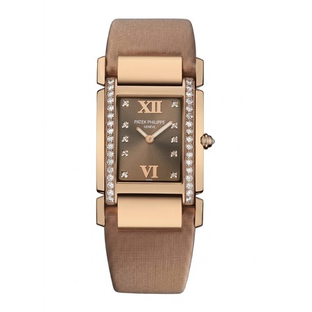 Patek Philippe Twenty 4 30mmx25mm 4920R-001 18K Rose Gold Women's Watch
