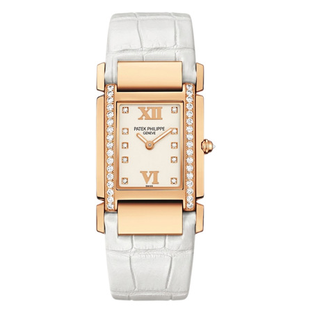 Patek Philippe Twenty 4 30mmx25mm 4920R-010 18K Rose Gold Women's Watch