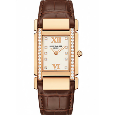Patek Philippe Twenty 4 30x25mm 4920R-010 18K Rose Gold Women's Watch