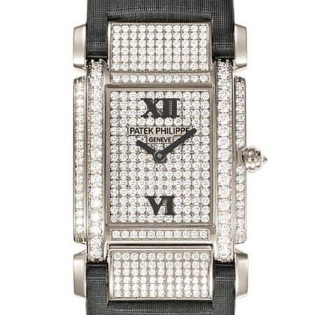 Patek Philippe Twenty - 4 29x30mm 4910G-001 18K White Gold Women's Watch